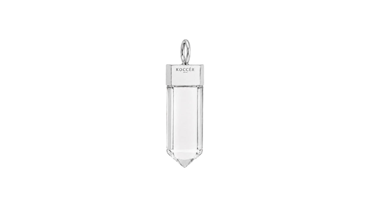 Medium Quartz Crystal Tower Pendant